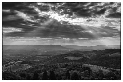 A Giles County, Virginia Sunset.