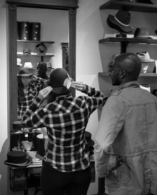 Hat Shopping At Goorin Brothers In Atlanta