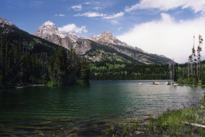 An Alpine Lake-Grand Tetons
