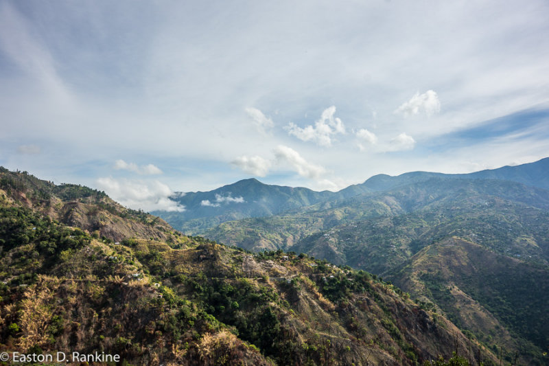 Blue Mountain Peak (center of Photograph)