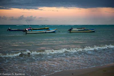 Evening at Sharkie's With Rain Clouds II