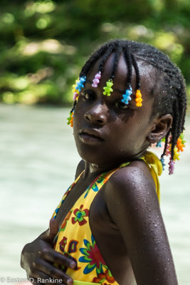 Girl - Reach Falls, St Thomas