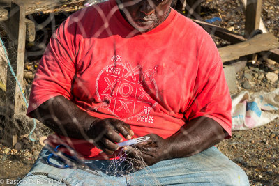 Simple Wishes - Fisherman Mending Net