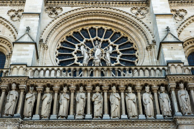 Detail - Western Facade - Notre-Dame de Paris
