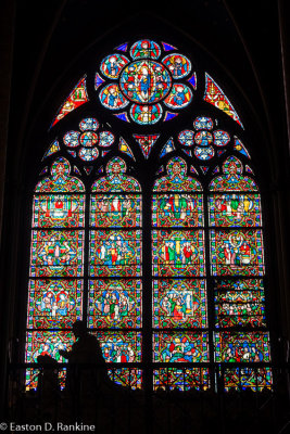 Stained Glass Window - Notre-Dame de Paris