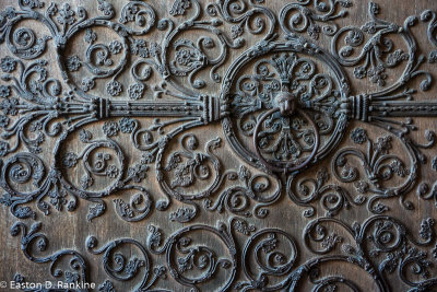 Detail of Door - Portal of the Virgin - Notre-Dame de Paris