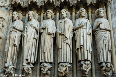 Detail III - Portal of the Last Judgement - Notre-Dame de Paris