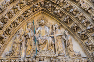 Detail VI - Portal of the Last Judgement - Notre-Dame de Paris