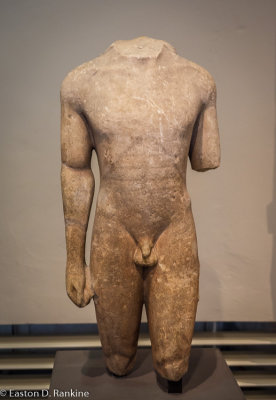 Kouros from Actium (580 - 560 BC)