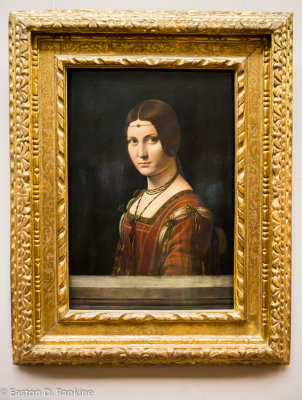 La Belle Ferronnière (c. 1490 - 1496) - Leonardo da Vinci