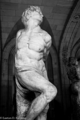 Rebellious Slave (1513 - 1515) - Michelangelo