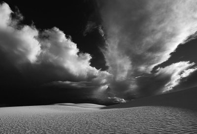 black and white sands