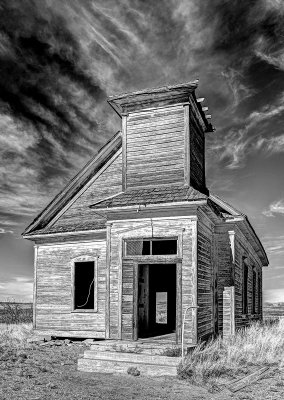Old church in Taiban New Mexico