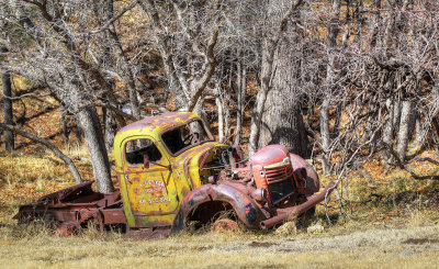 Old truck near Cloudcroft NM