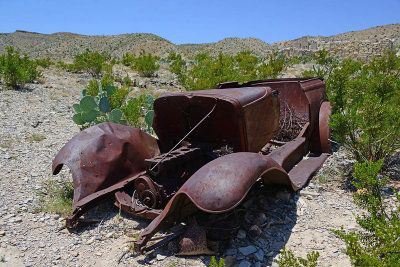 Old Chevy at Meriscal mine