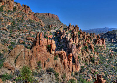 Grapevine Hills trail