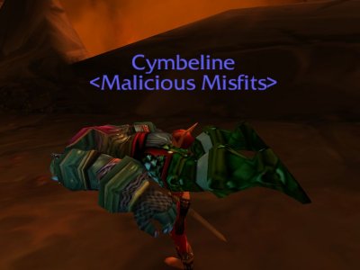 Nothing Cymbeline Likes better than eating out the crotch of a dead Wobblejaw...Yumm!