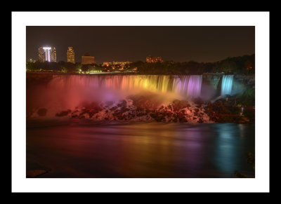 Niagara Falls at Night