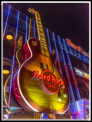 Hard Rock Cafe on the strip, Las Vegas