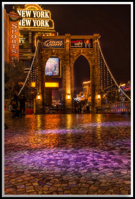 Bridge on the strip, Las Vegas