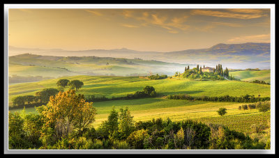 Tuscany region Italy