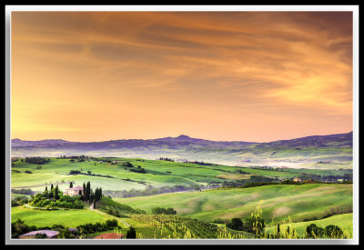 Tuscany region Italy