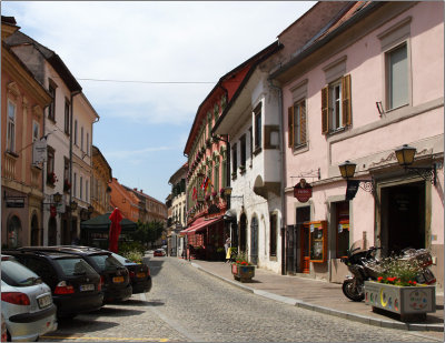 Ptuj, rue Preernova 