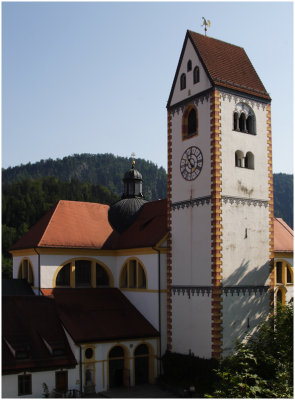 Füssen, église du monastère Saint Mang