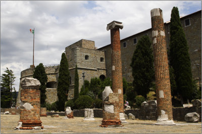 Triestre, castello di San Giusto