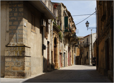 Mazzarino, ruelle