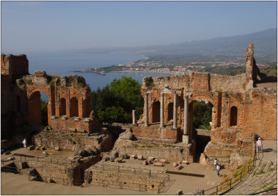 Taormina, Teatro greco-romano #03