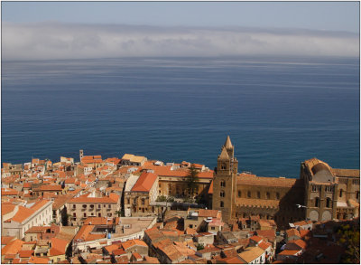 Cefalù, Duomo (view from la Rocca) #03