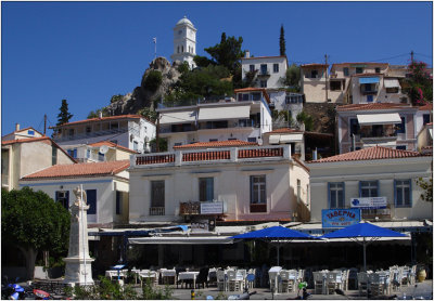 Poros town, main street #15