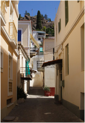 Poros town, lanes #11