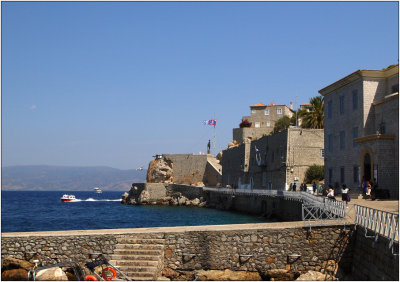 Hydra, harbour and fortifications #03