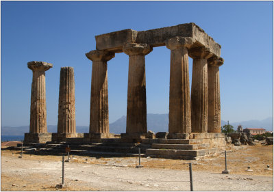 Ancient Corinth, Apollon's temple #01