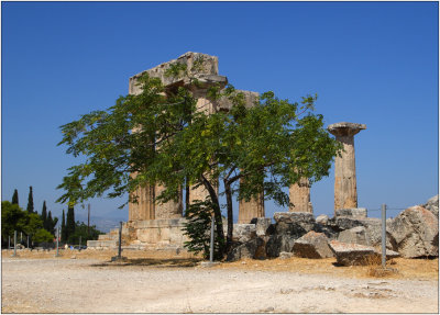 Ancient Corinth, Apollon's temple #02