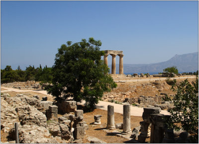 Ancient Corinth, Apollon's templ e#03