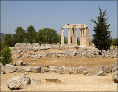 Archea Nemea, Zeus temple #01