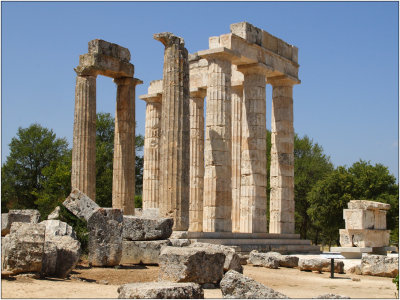 Archea Nemea, Zeus temple #02