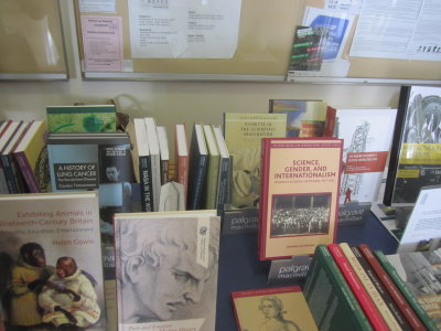 My book on display at the Palgrave table!