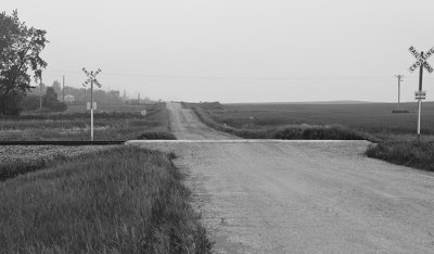 Railroad Crossing, ND