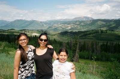View of Star Valley Wyo. Dad was born here.