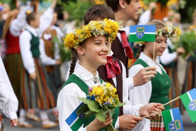 XI Latvian School Youth Song and Dance Festival Parade