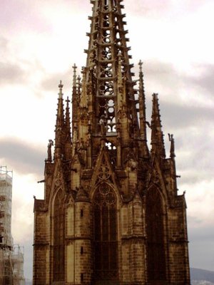 Cathedral Tower Barcelona