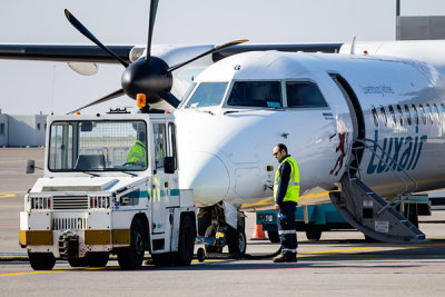 Luxair gets ready
