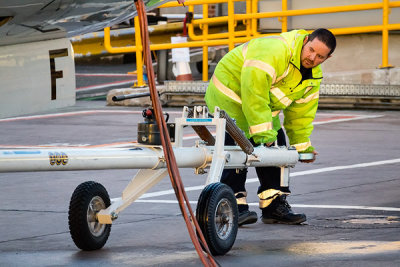 Readying for pushback