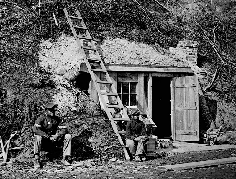 July 1864 - Bomb-proof headquarters