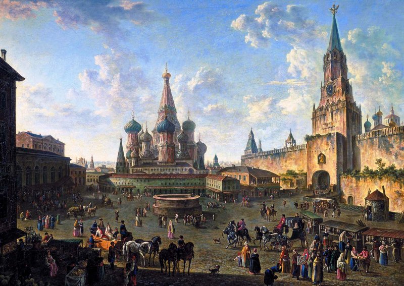 1801 - Red Square, Moscow