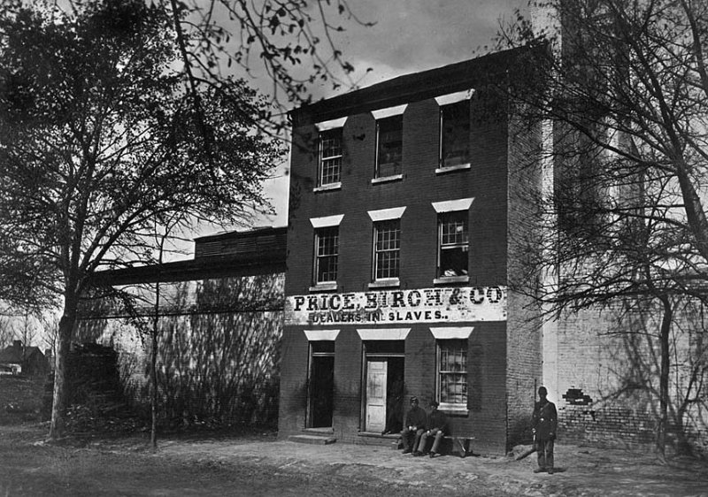 1863 - Slave pen